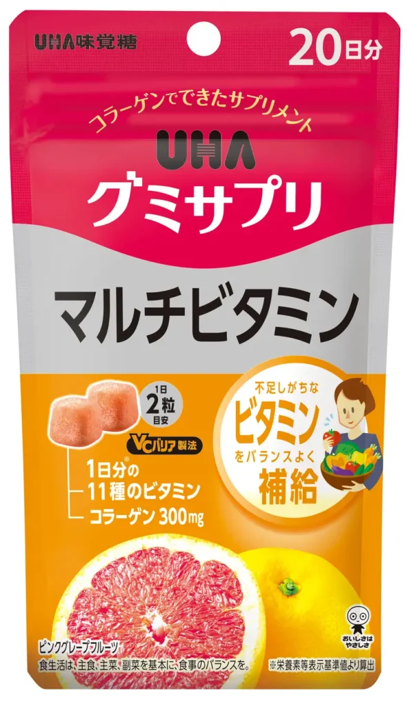 Bic Camera必買 UHA 味覺糖 軟糖保健食品 綜合維他命
