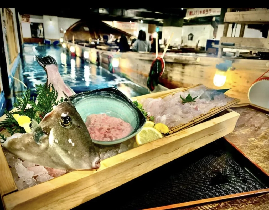 釣船茶屋ざうお 生魚片