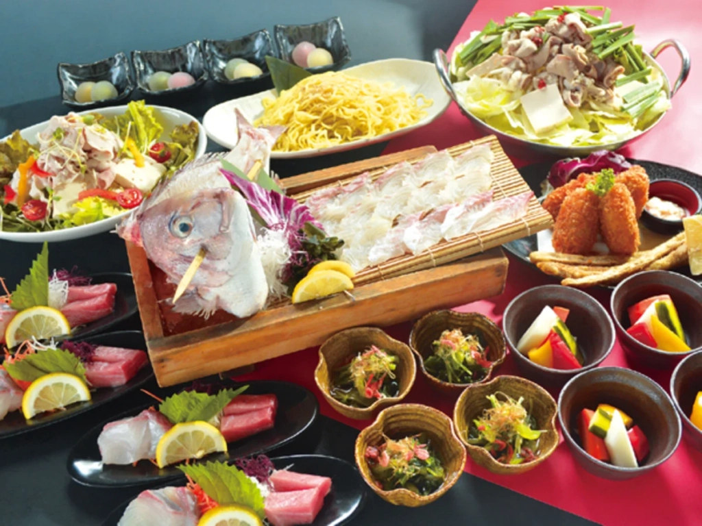釣船茶屋ざうお 餐點陣容