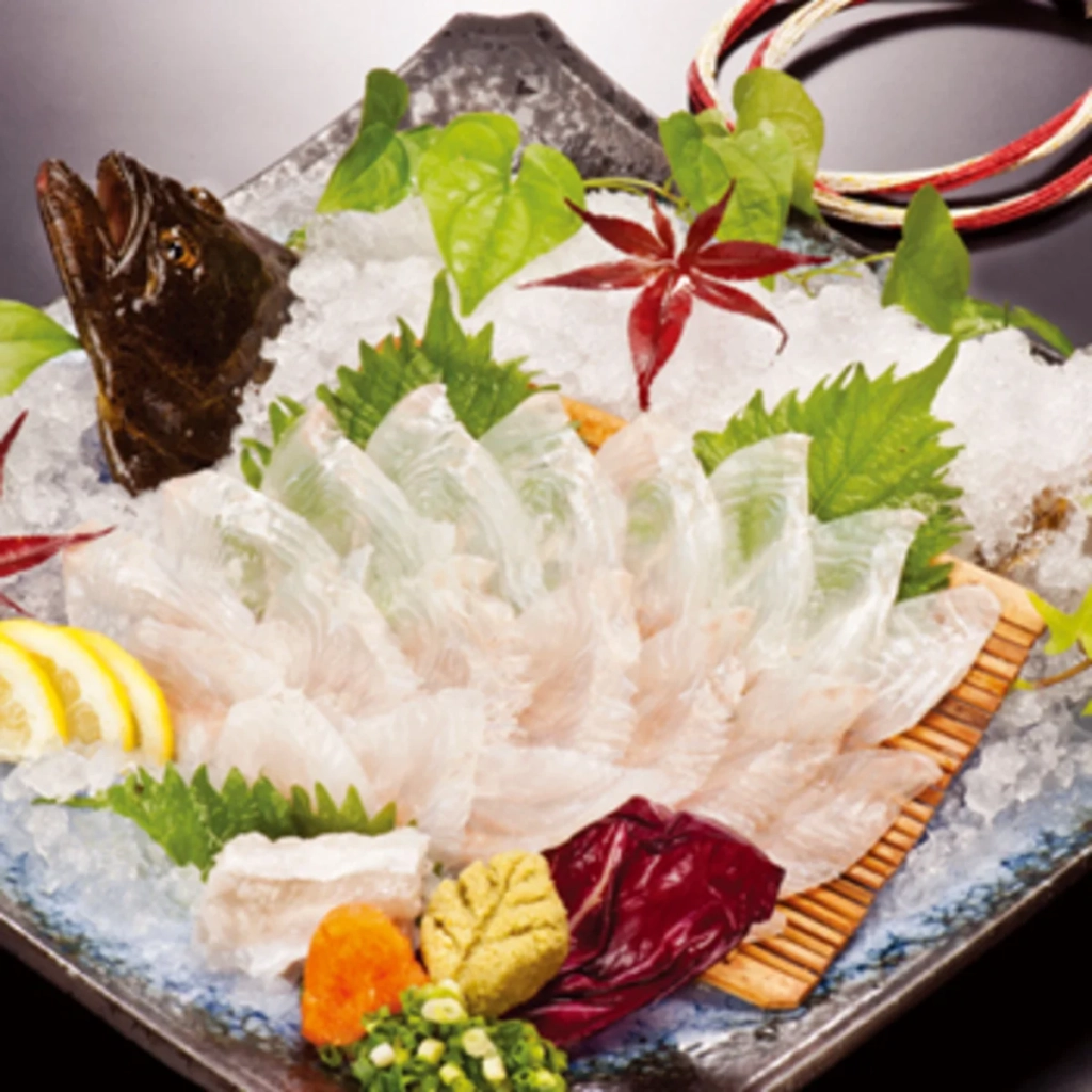 釣船茶屋ざうお 比目魚生魚片